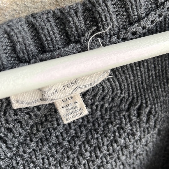 Pink.Rose short sleeved long sweater - Picture 5 of 10